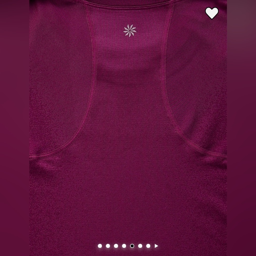 Athleta NWT Momentum Seamless Top, M - Picture 7 of 9